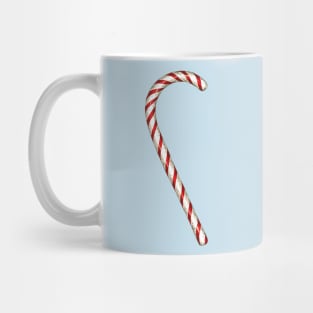 Candy Cane and Snowflakes Mug